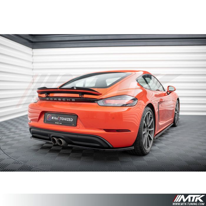 Lames latérales arrière Maxton  Porsche Cayman 982c 2016-2025
